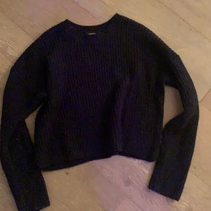 worn once super cozy light navy blue sweater